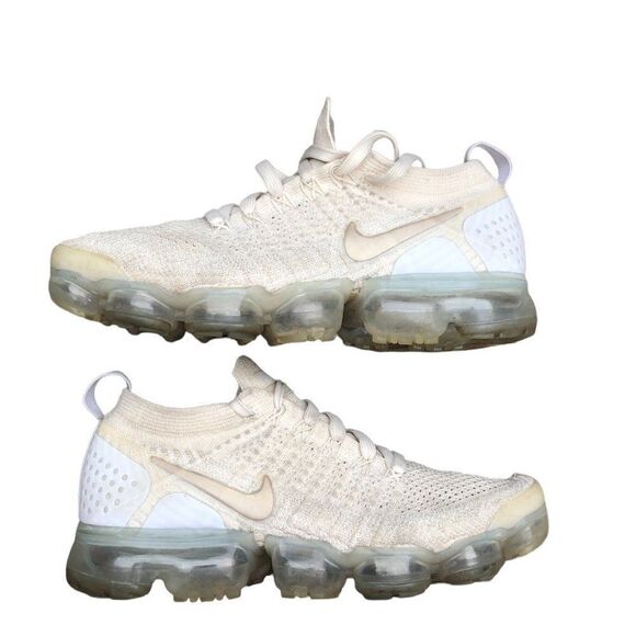 Rare 2017 Nike Air VaporMax 2 Light Cream Size 8W - Picture 7 of 16
